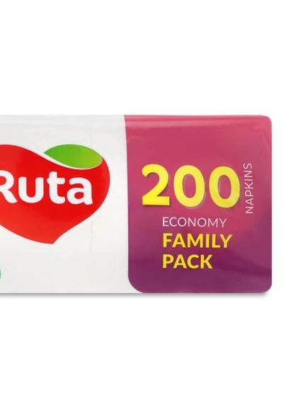 Серветки столові Рута Duo family pack, 200шт / уп Ruta (248671117)