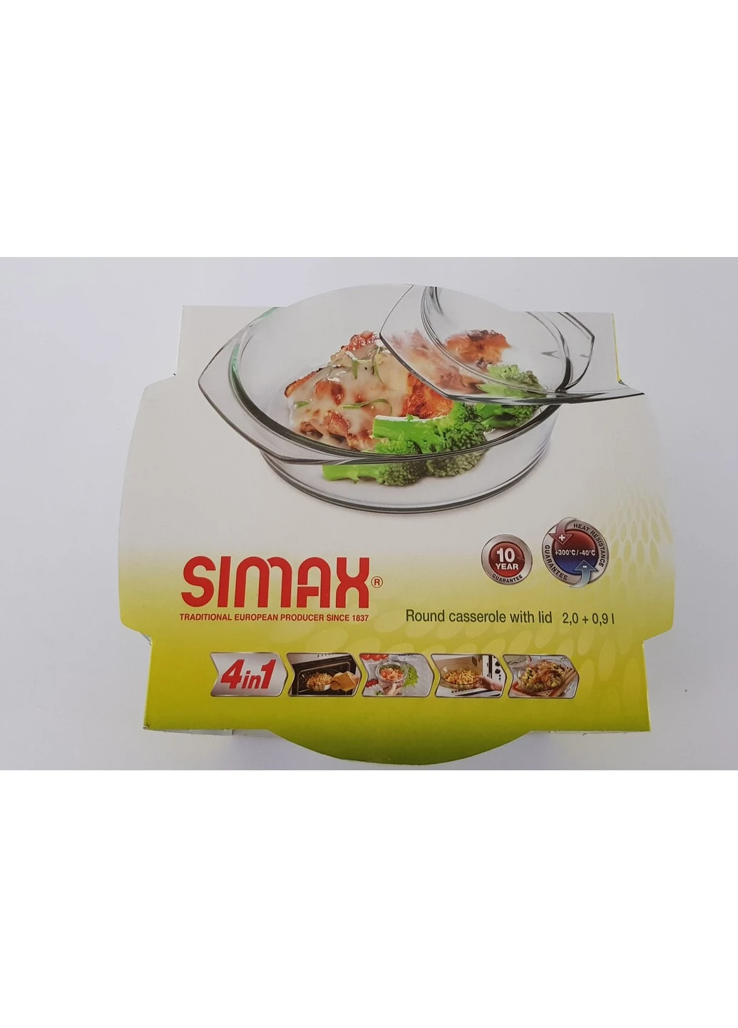 Форма для запікання Classic 2 л, з кришкою Simax (255277634)