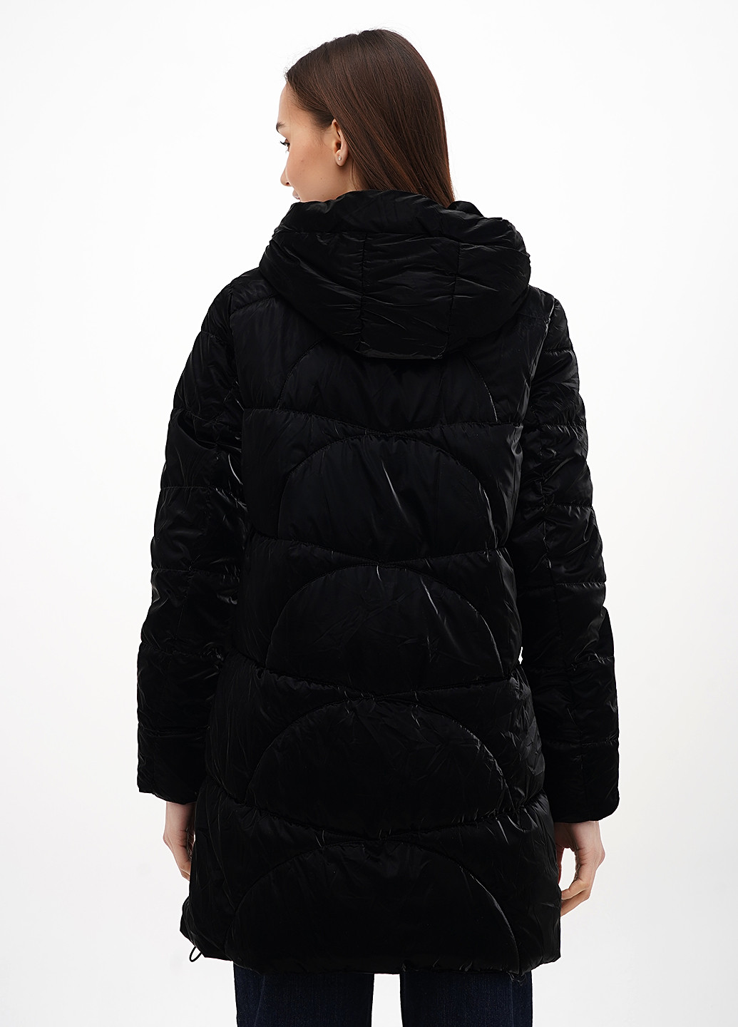 Черная демисезонная куртка Made in Italy