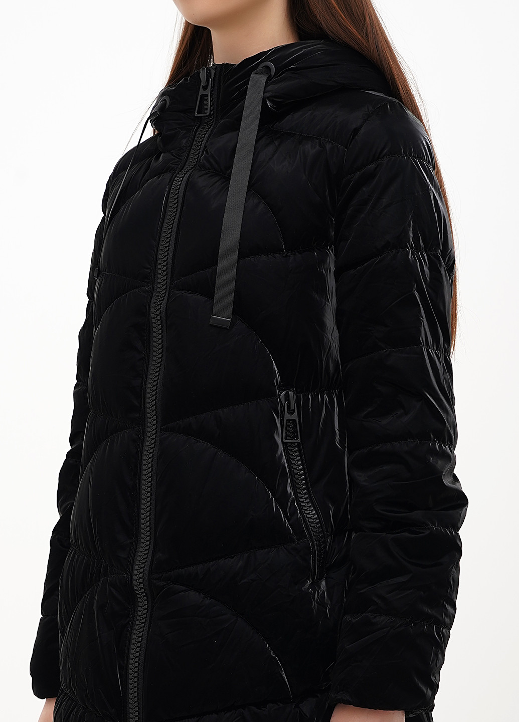 Черная демисезонная куртка Made in Italy