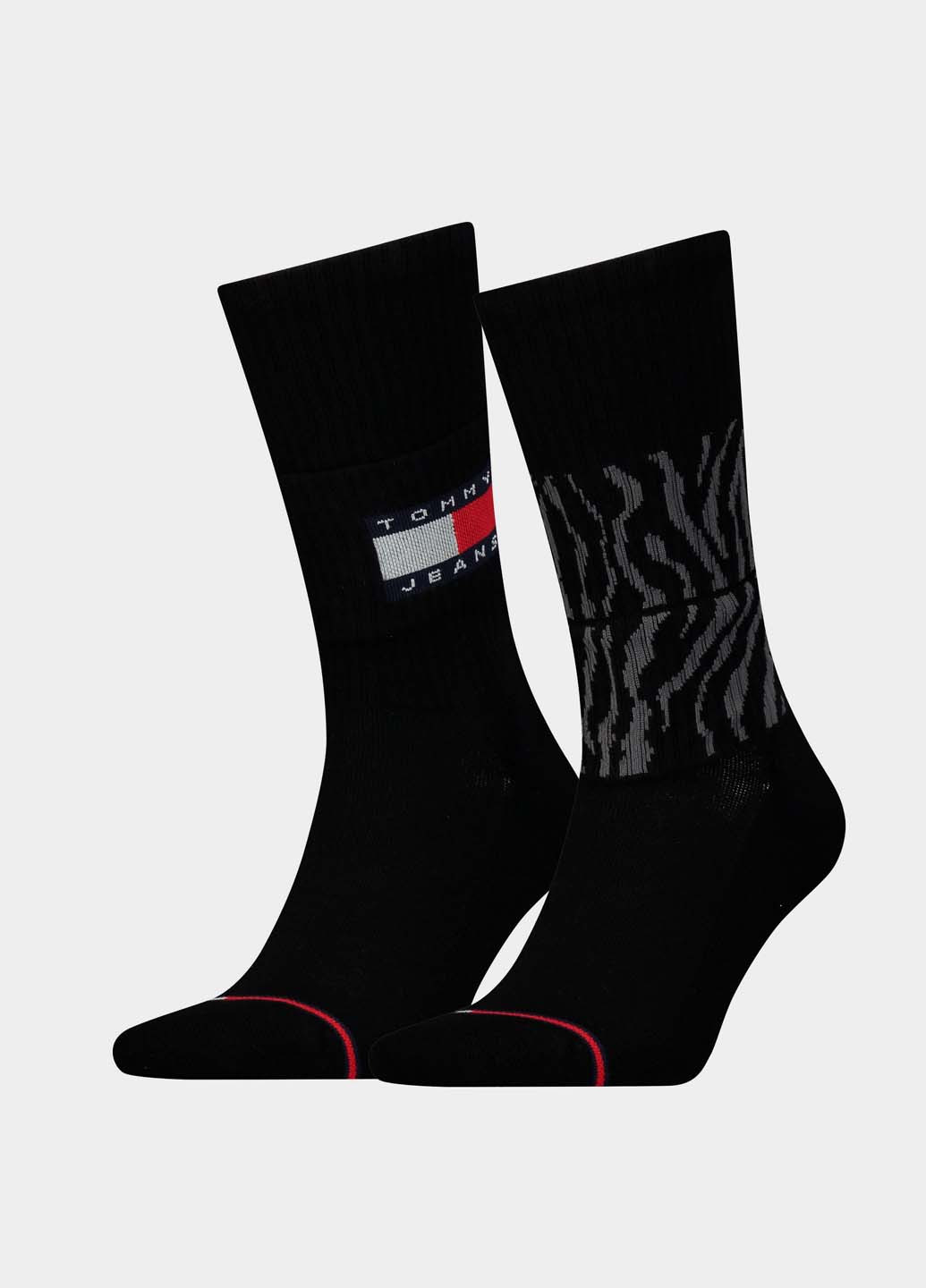 Чёрные носки Tommy Hilfiger логотипы (329038402)