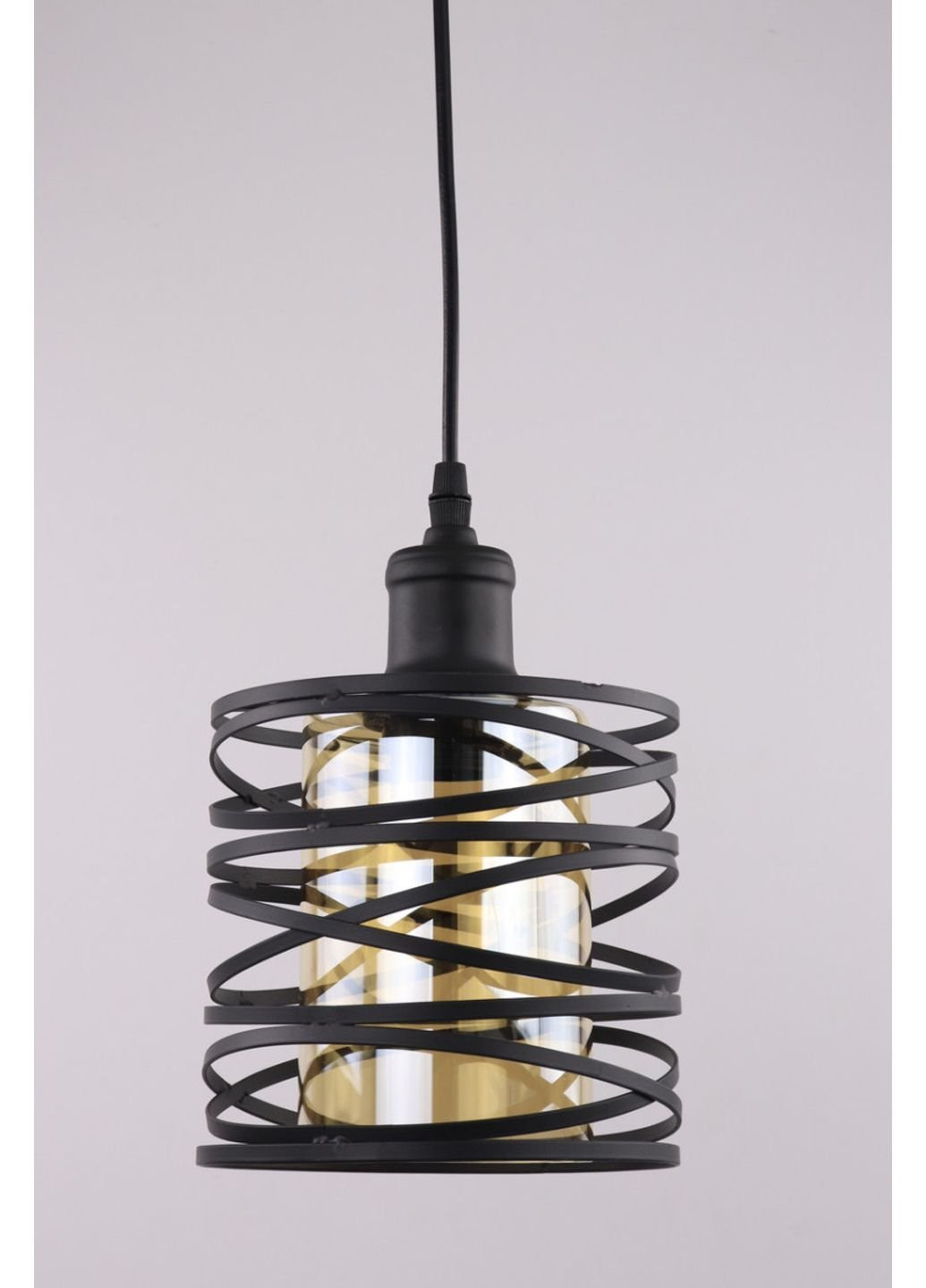 Люстра потолочная подвесная в стиле LOFT (лофт) 12333/1-br Черный 35х16х16 см. Sunnysky (253627765)