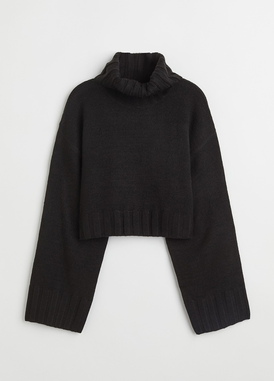 Чорний демісезонний светр H&M