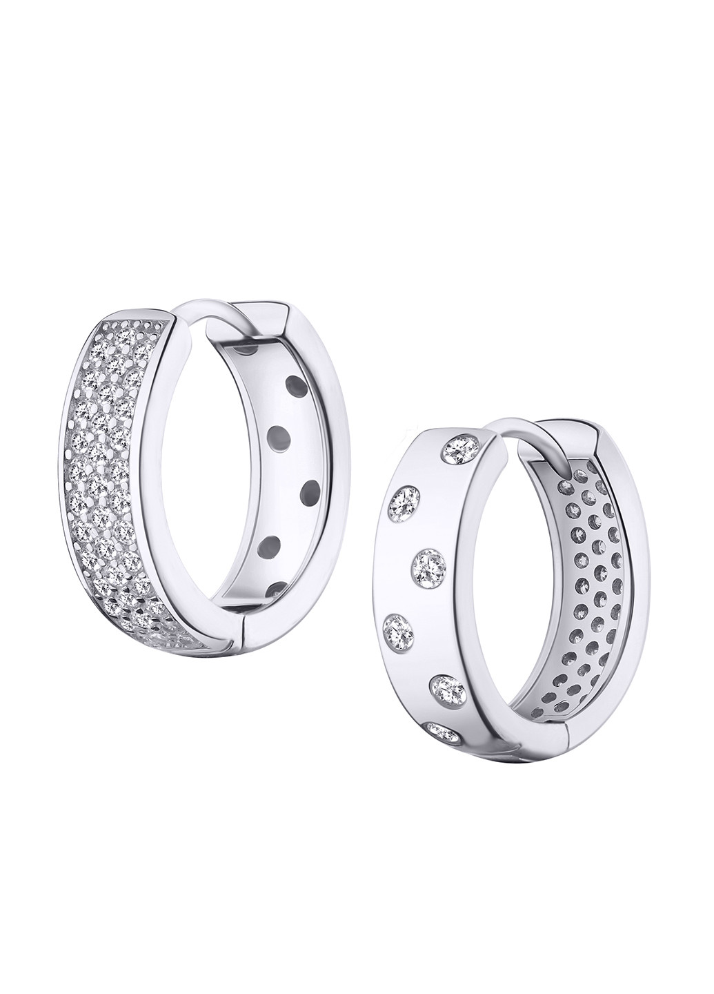 Серебряные серьги с фианитами ск2ф/2060 Silvex925 (201168991)