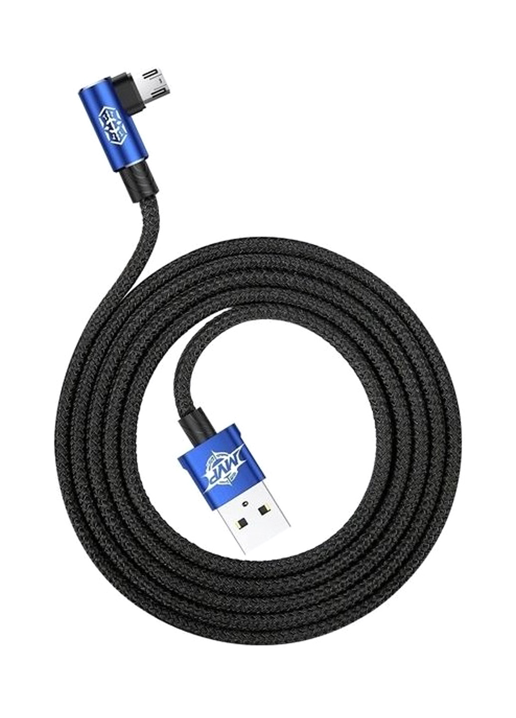 Кабель MVP Elbow Type Cable USB for Micro 1.5A 2M Blue (CAMMVP-B03) Baseus mvp elbow type cable microusb (135000240)