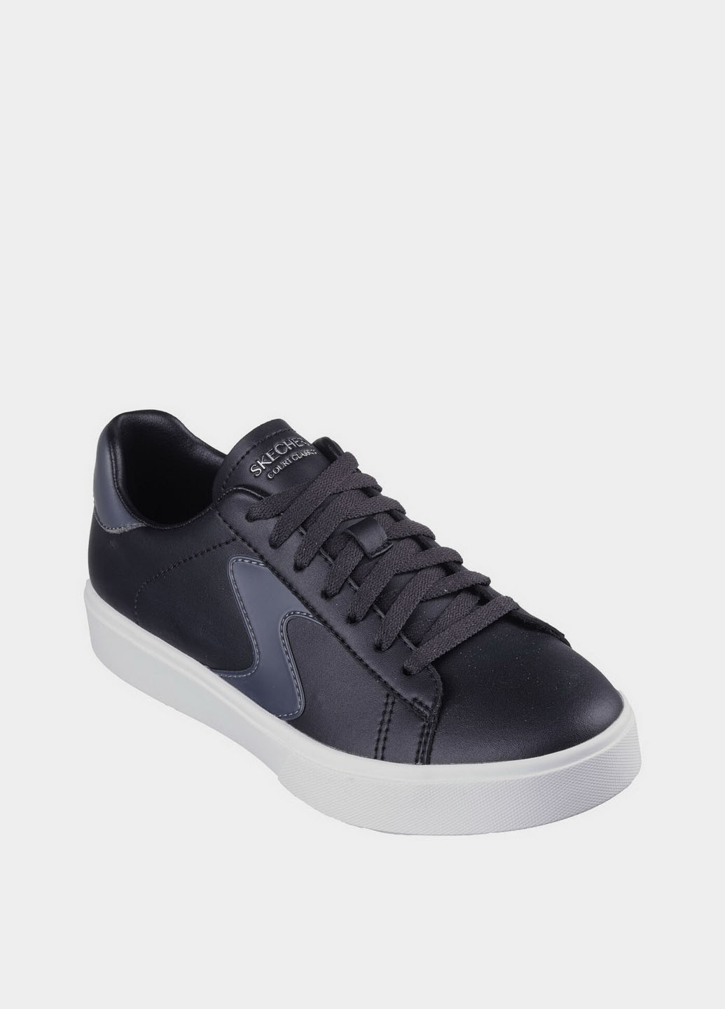 Черные кеды Skechers