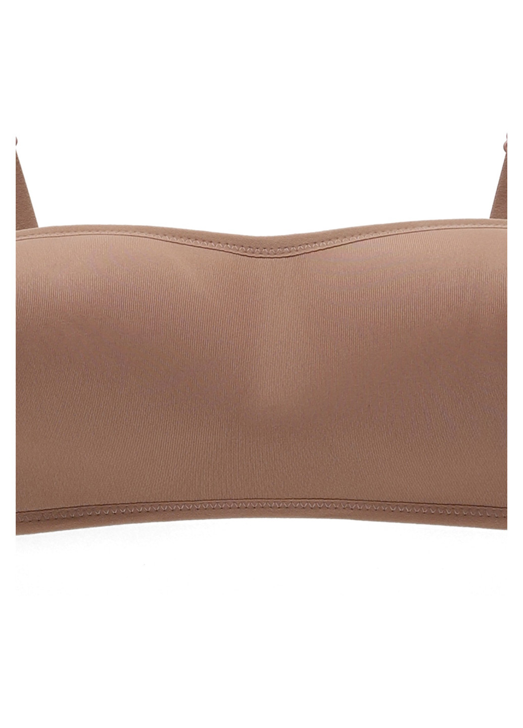 Бежевий топ бюстгальтер Fashion Forms без кісточок поліестер