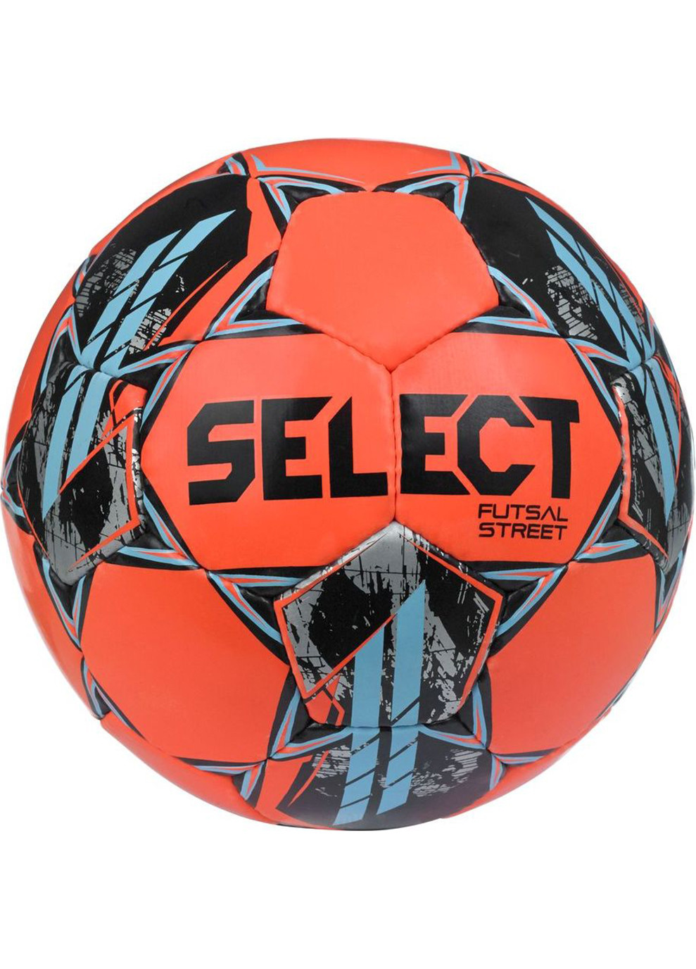 Мяч футзальный Futsal Street v22 оранжевый/синий Уни 4 (106426-032-4) Select (254315255)