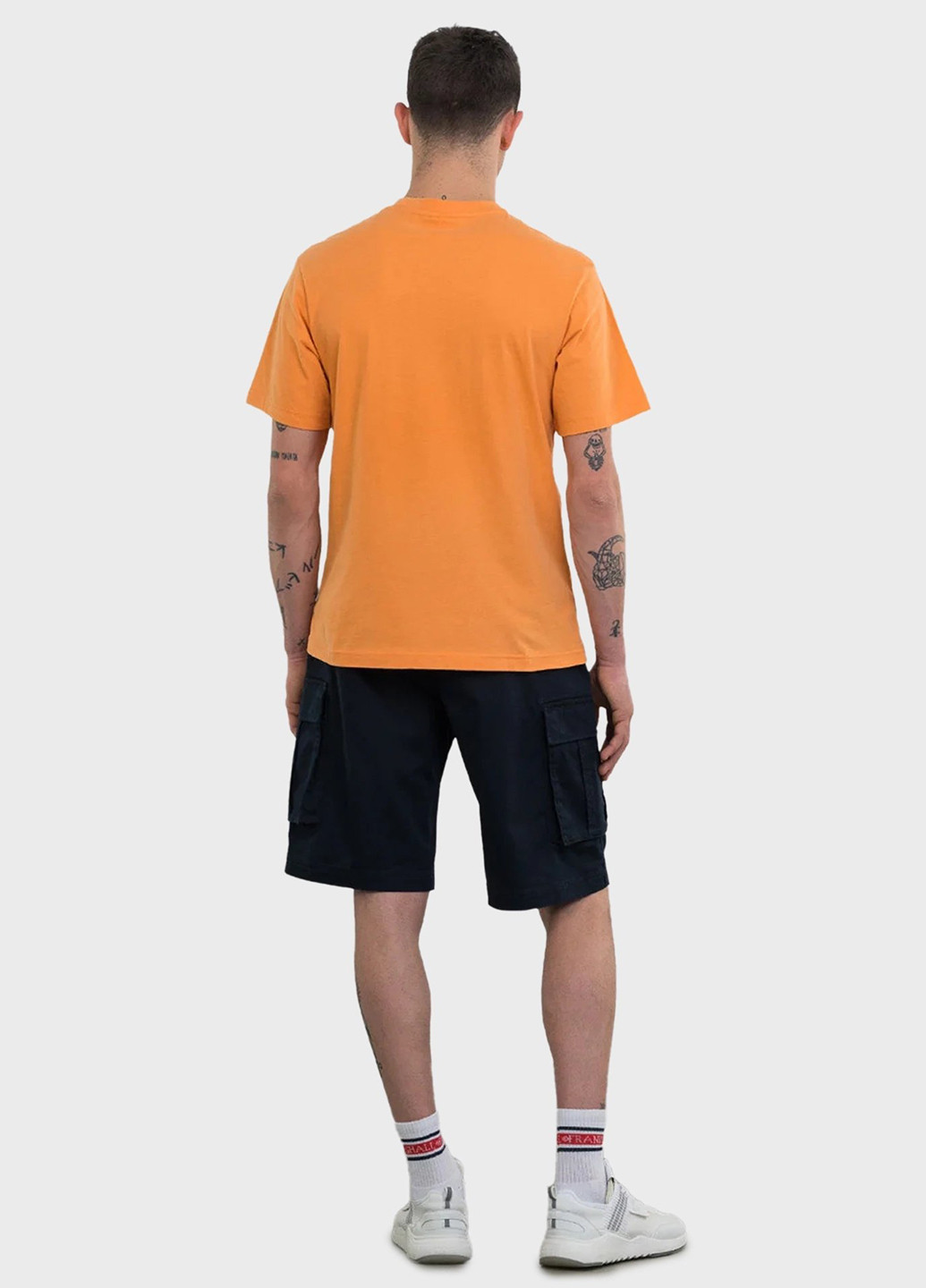Оранжевая футболка Franklin & Marshall