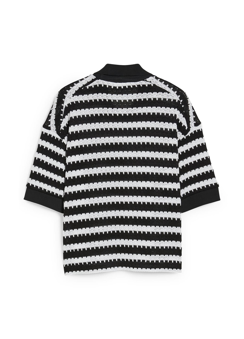 Черно-белый летний свитер C&A