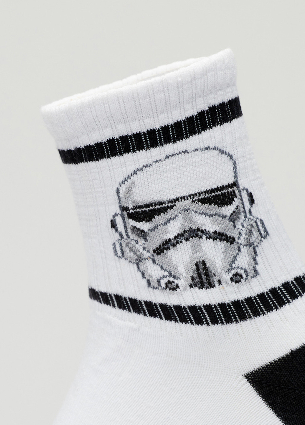 Шкарпетки Star Wars Штурмовик Rock'n'socks білі повсякденні