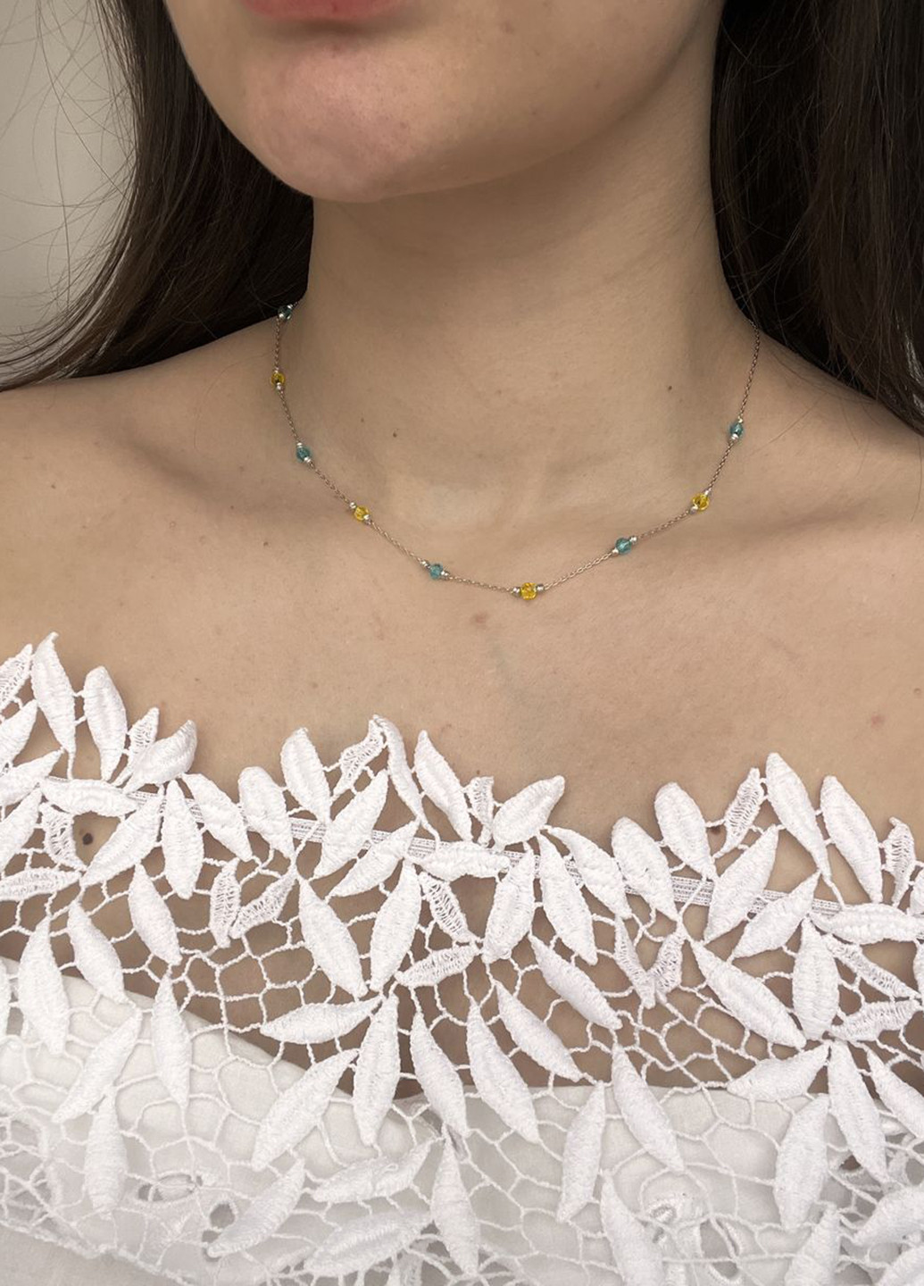 Кольє Silver Flame (257490524)