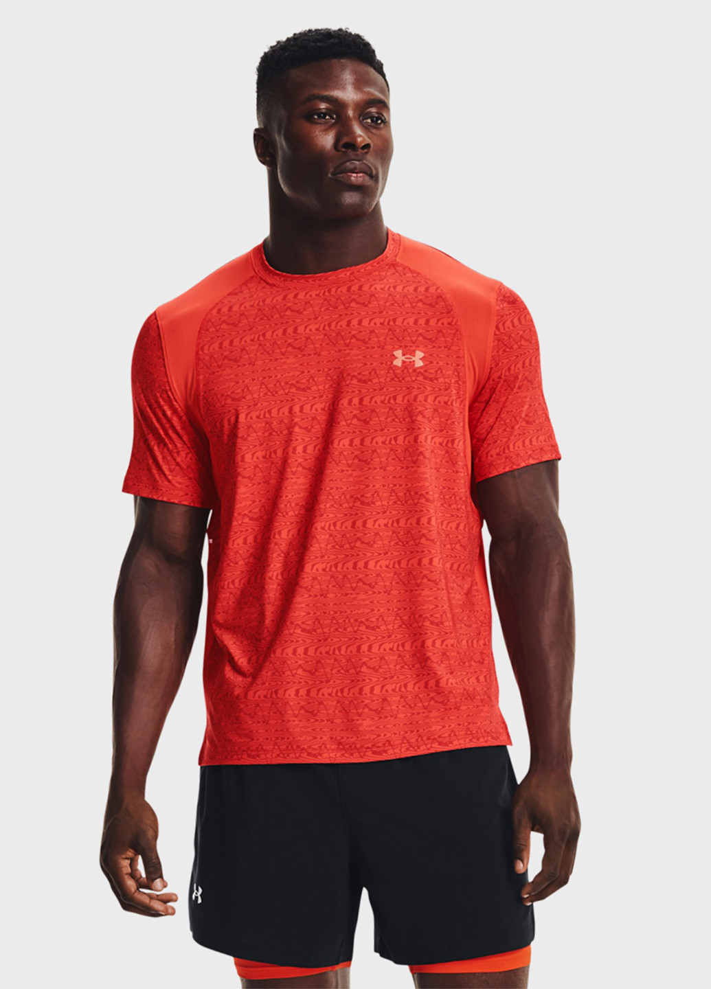 Оранжевая футболка Under Armour