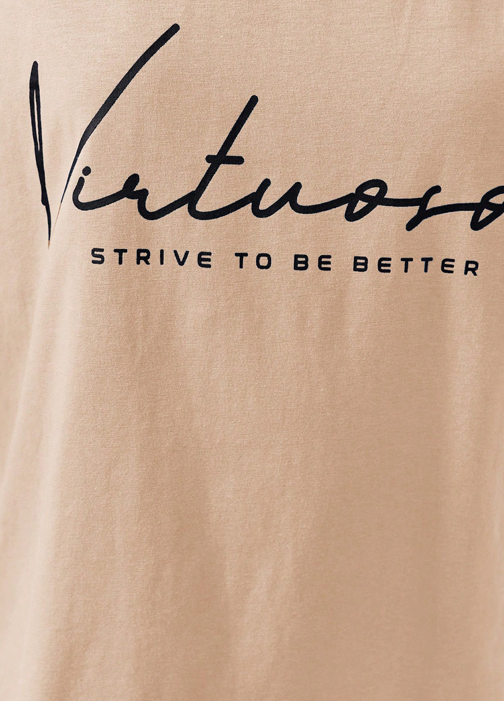 Бежевий демісезонний костюм (футболка, леггінси) брючний SHEIN