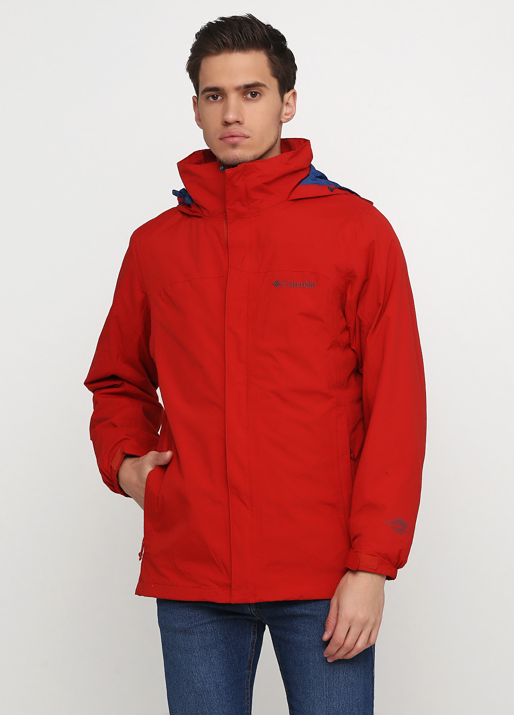 Красная демисезонная куртка Columbia