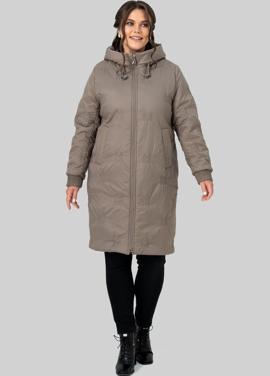 Бежева зимня куртка A'll Posa