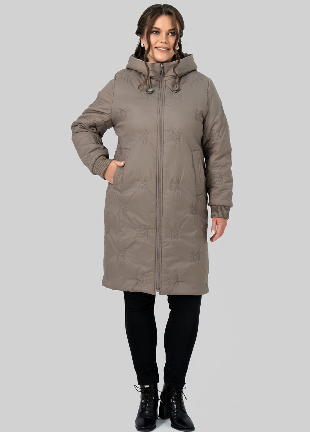 Бежева зимня куртка A'll Posa