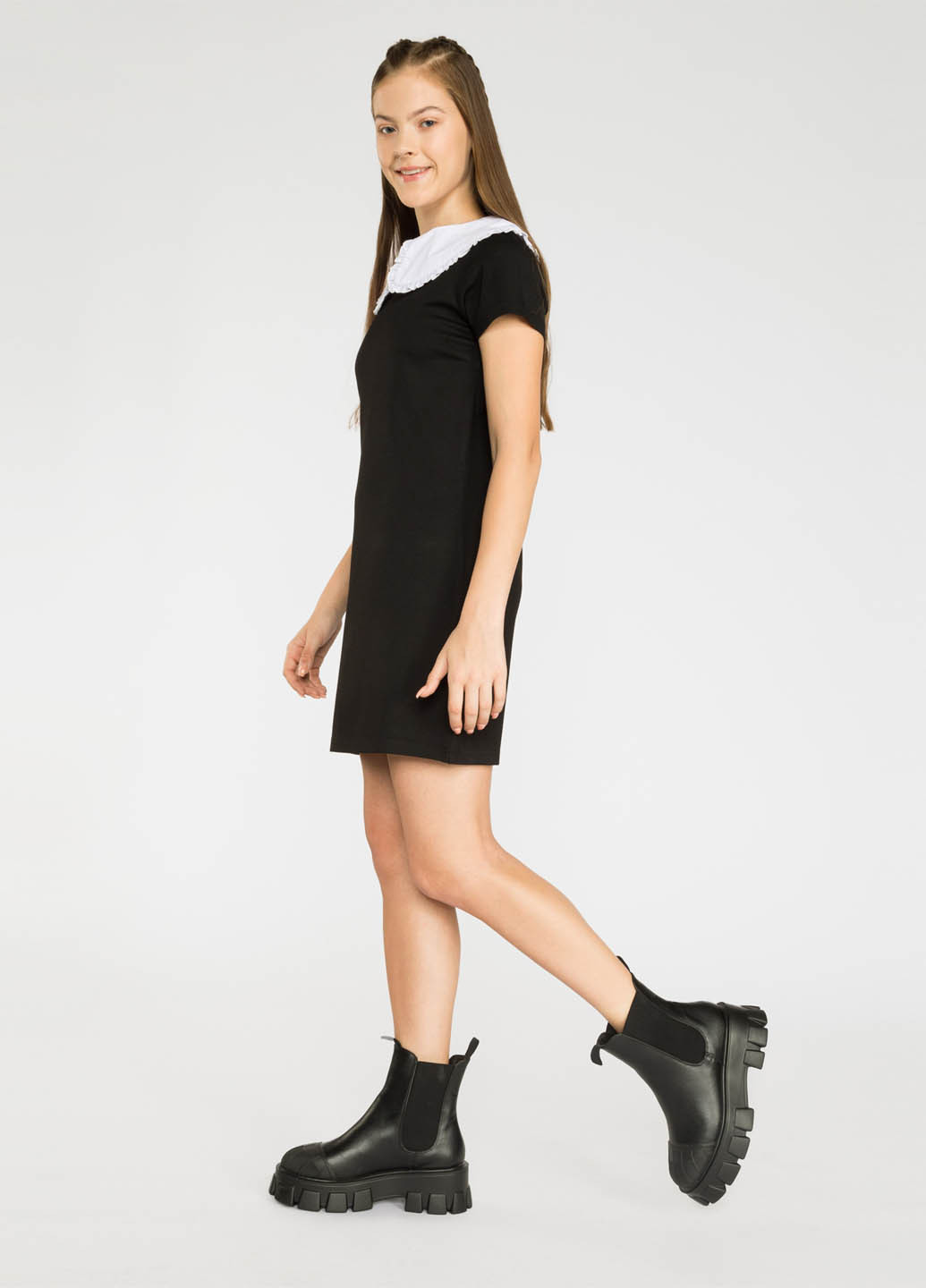 Чорно-біла сукня Reporter Young (328823221)