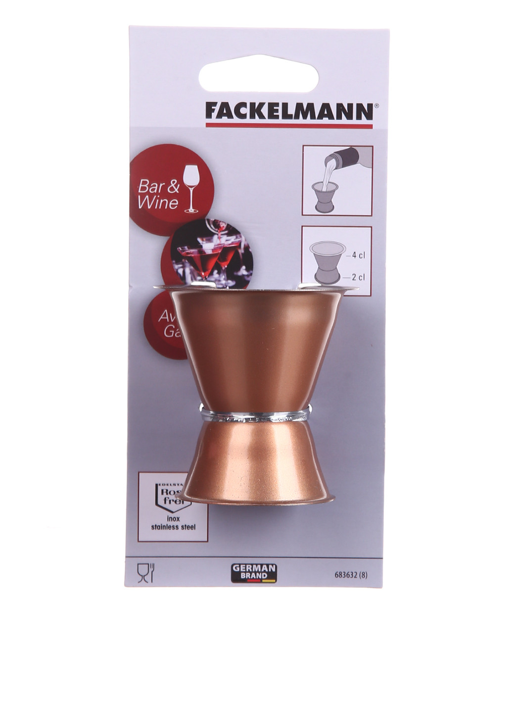 Мерная емкость для коктейлей, 6,3 см Fackelmann (42609817)