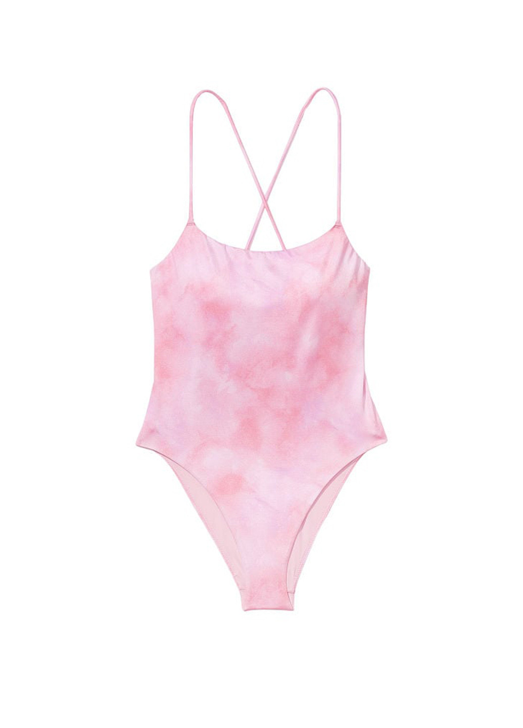 Світло-рожевий літній купальник суцільний, майо Victoria's Secret