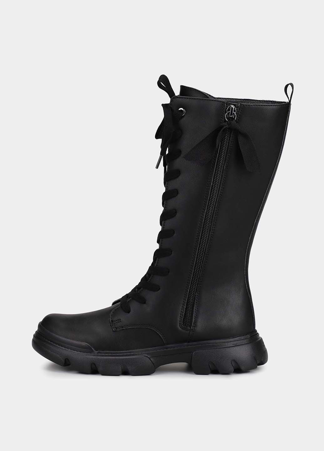 Осенние сапоги Geox со шнуровкой