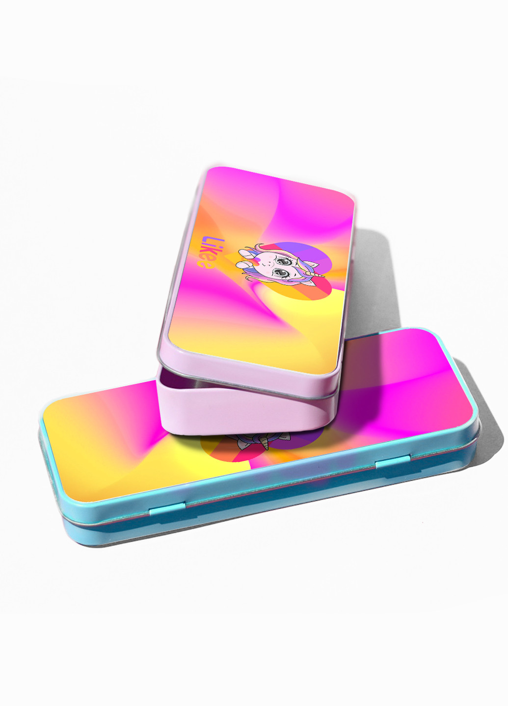 Пенал шкільний Лайки Единорог (Likee Unicorn) (34408-1593-SK) MobiPrint (234778613)