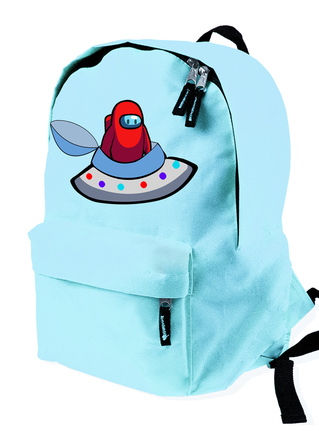 Детский рюкзак Амонг Ас Красный (Among Us Red) (9263-2583) MobiPrint (217107880)