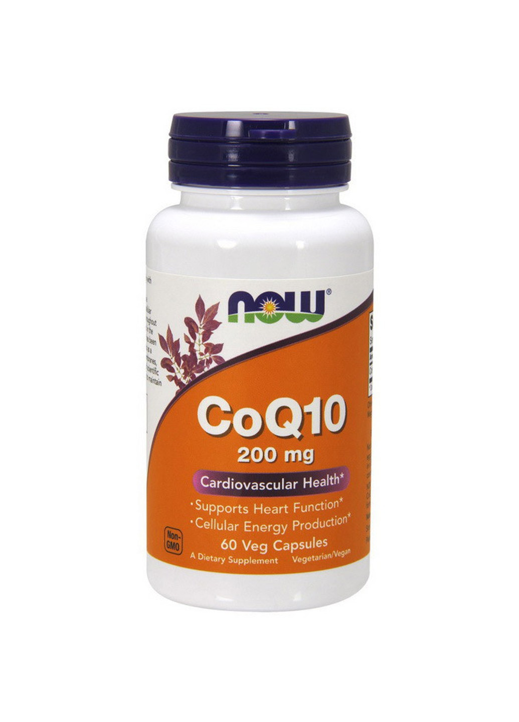 Коэнзим Q10 CoQ10 200 mg (60 капс) нау фудс Now Foods (255409061)