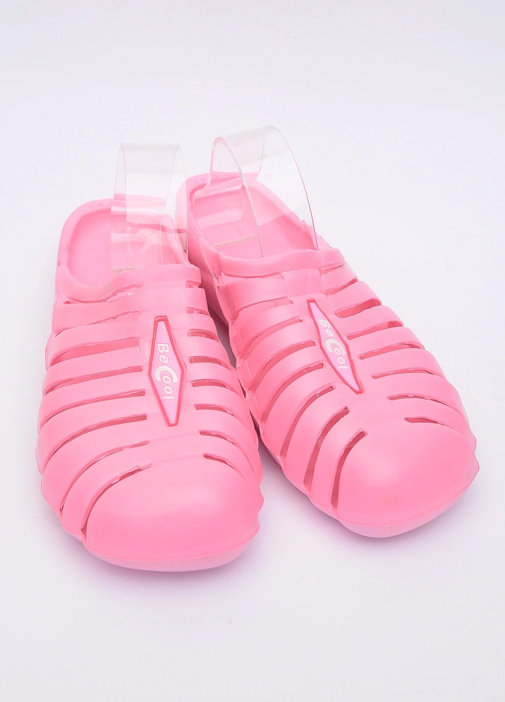 Розовые шлепки Let's Shop