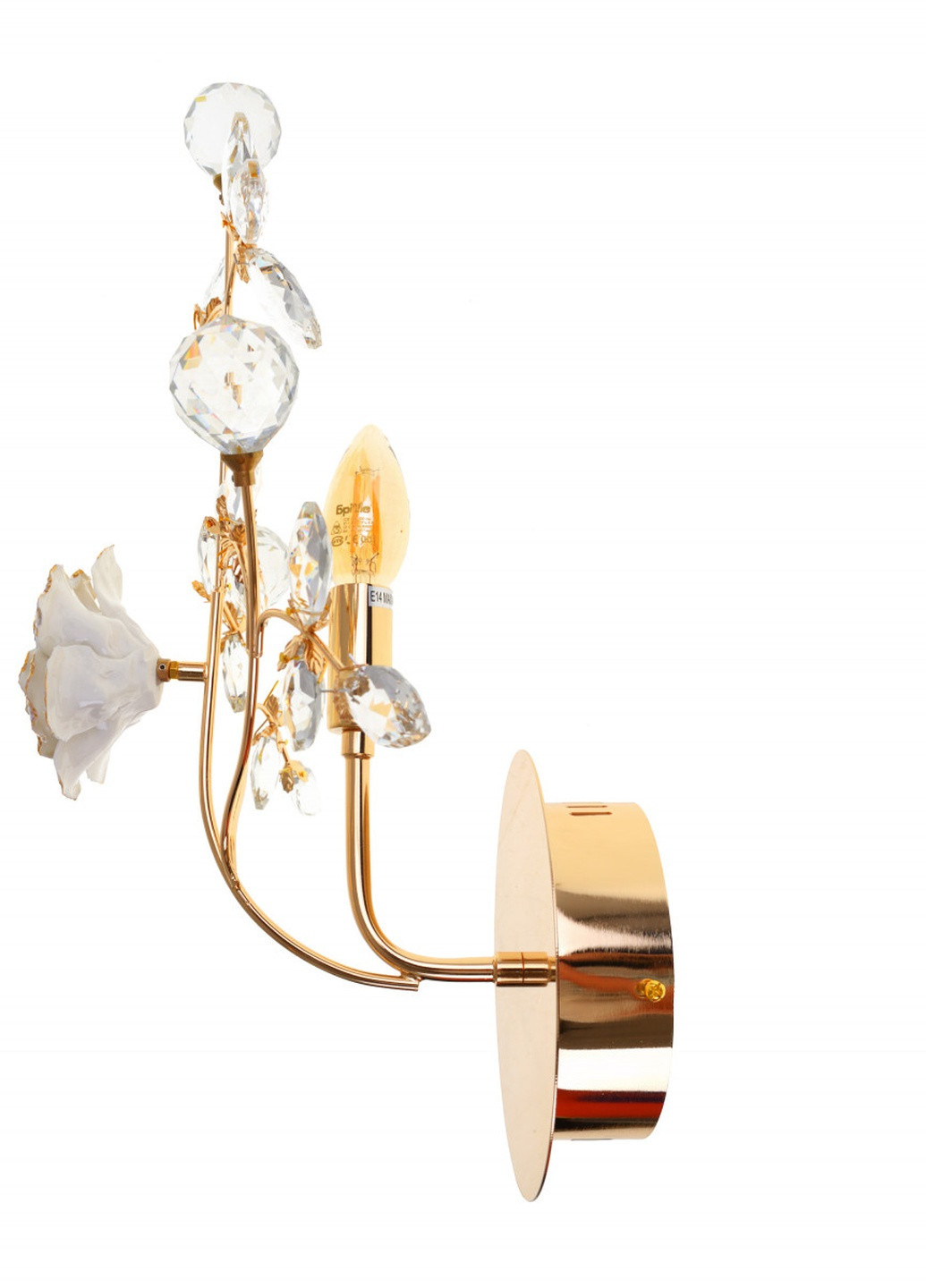 Бра флористика BKL-529W/1 E14 GD Brille (253894235)