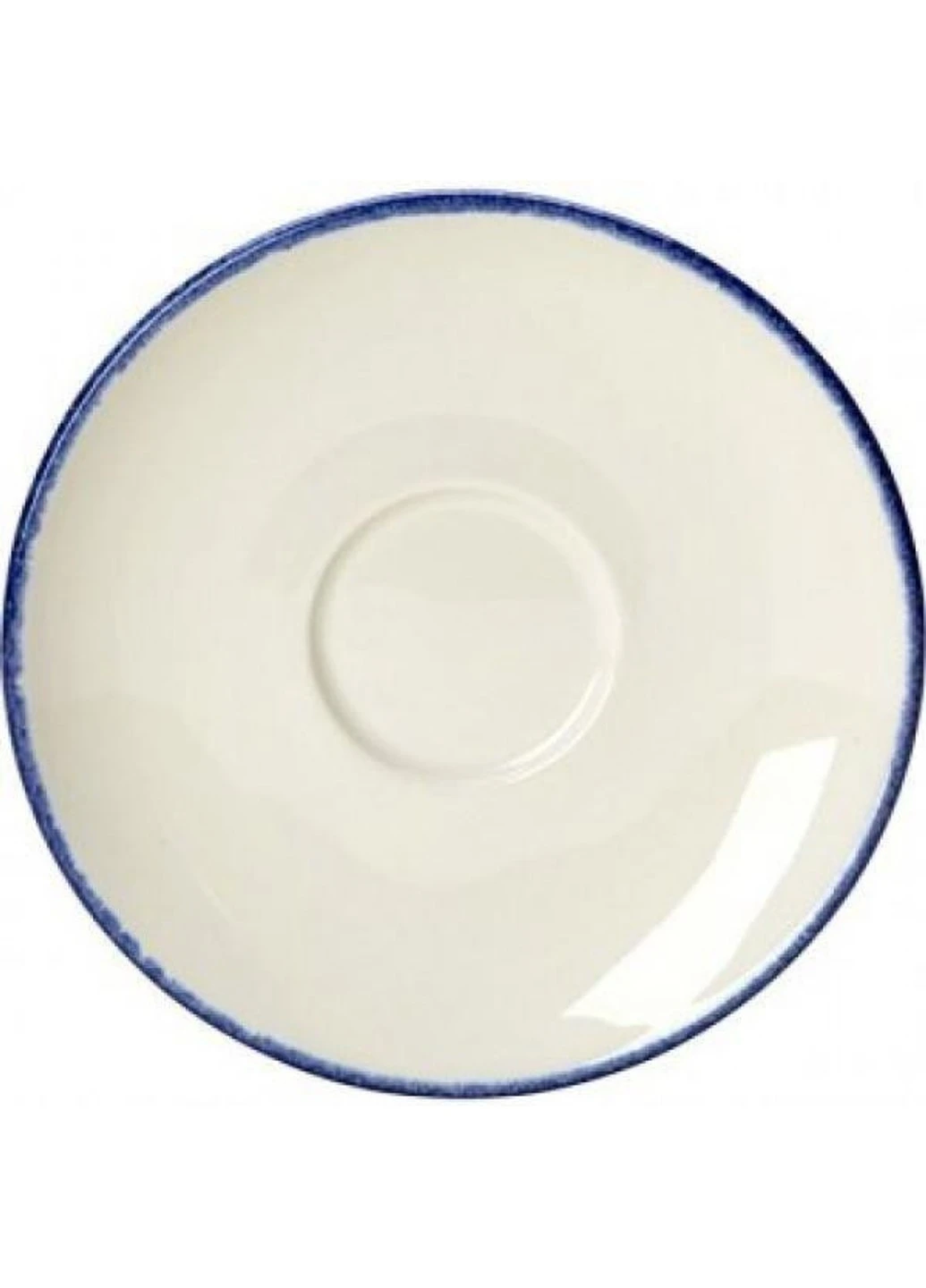 Блюдце Blue Dapple 12,5 см біле Steelite (254453868)