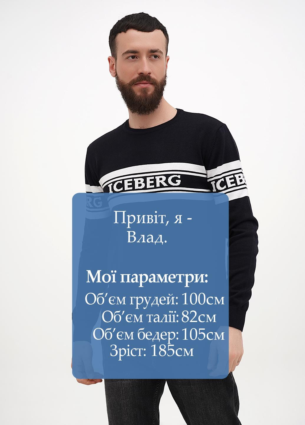 Синий демисезонный джемпер джемпер Iceberg