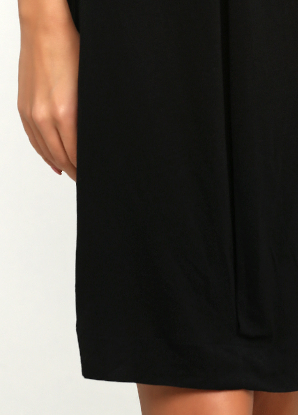 Черное кэжуал платье Miss Sixty однотонное