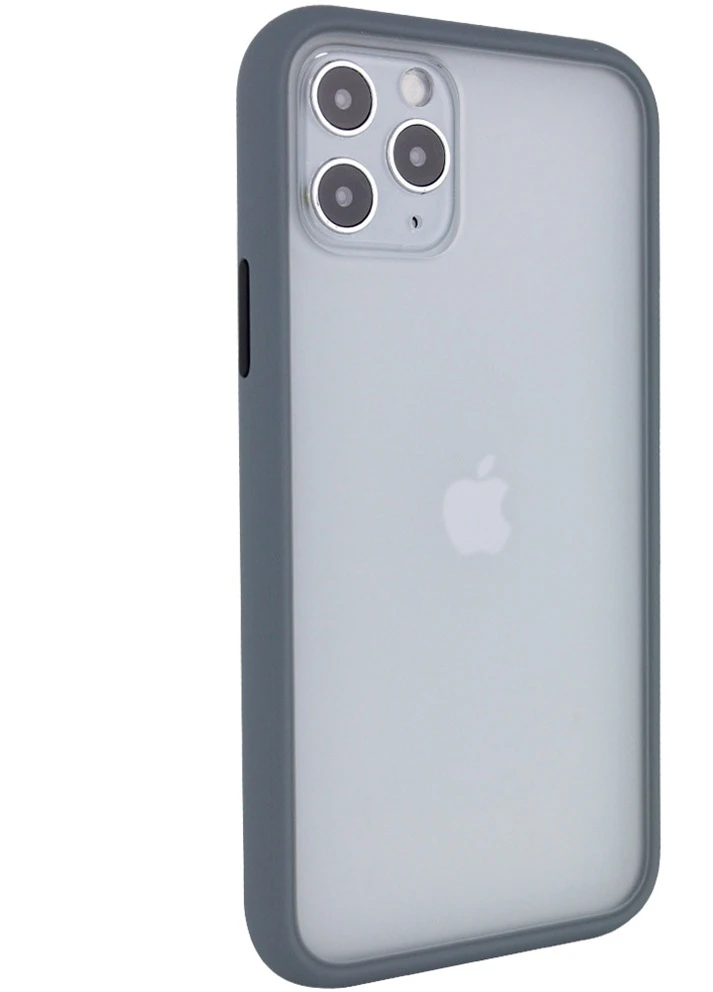TPU + PC чохол Maxshield для Apple iPhone 11 Pro Max (6.5 ') Сірий (is_00000031765_10) LikGus (229727074)