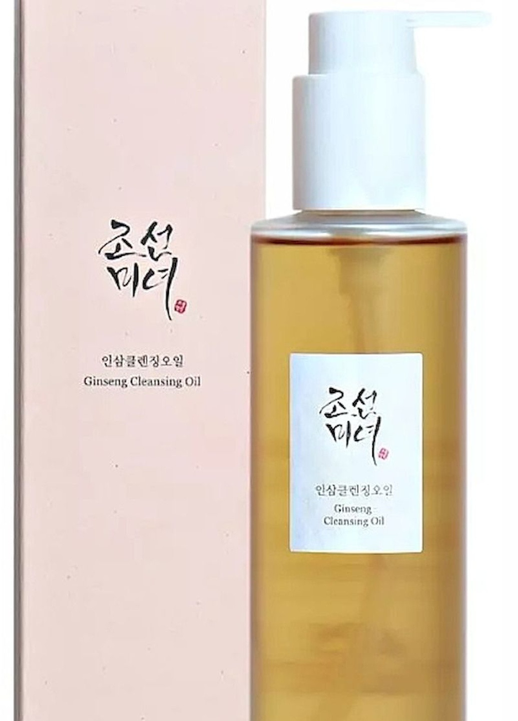 Гидрофильное масло GINSENG CLEANSING OIL на основе экстракта женьшеня и соевого масла, 210 мл Beauty of Joseon