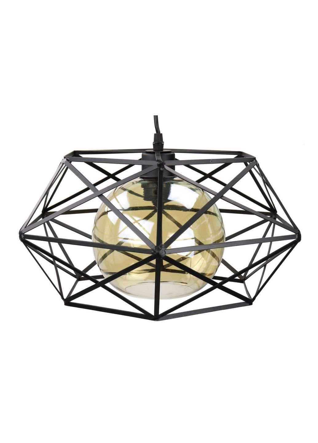 Люстра потолочная подвесная в стиле LOFT (лофт) 11870/1-br Черный 30х40х40 см. Sunnysky (253528191)