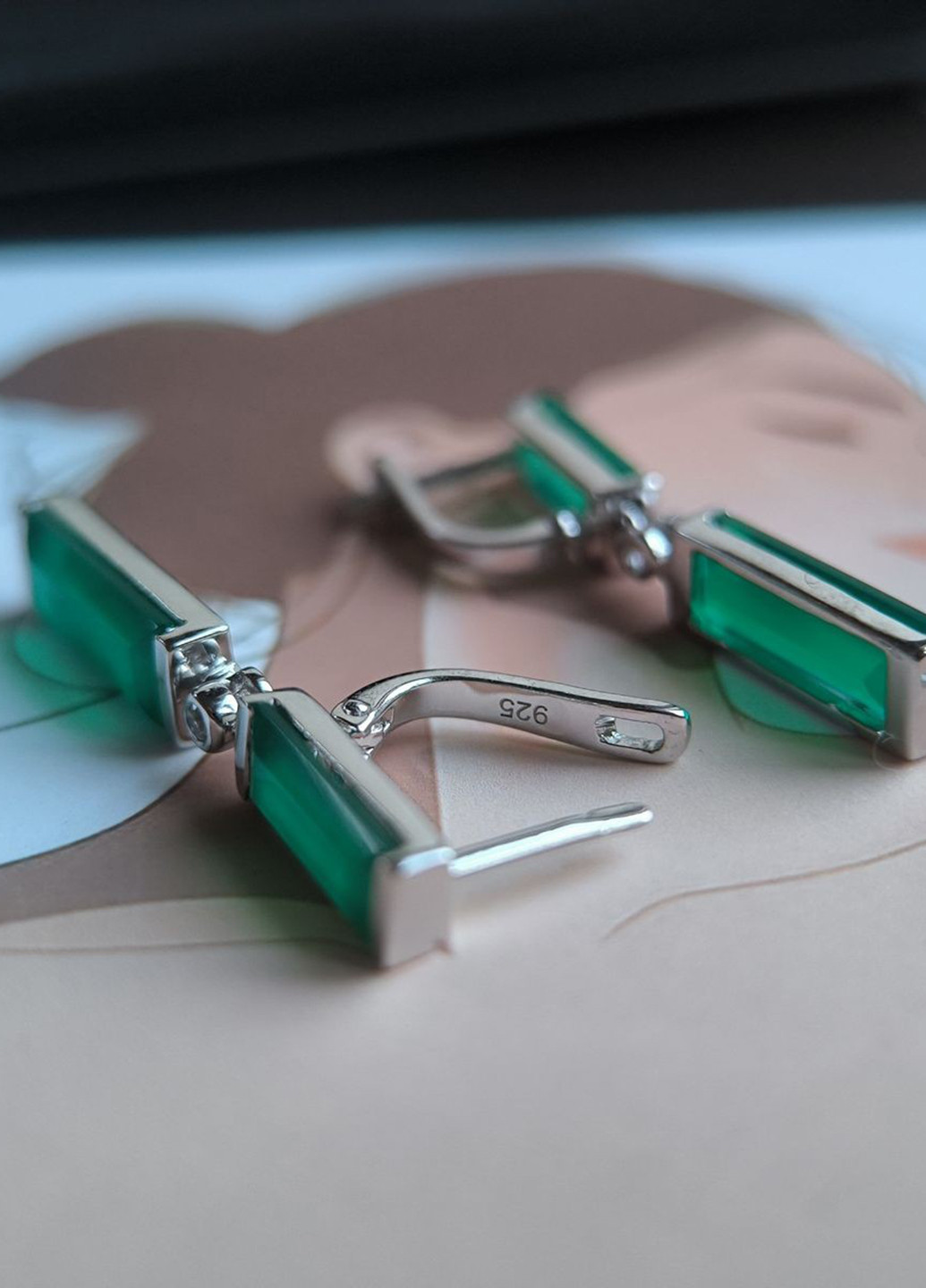 Сережки Silver Flame (369649023)