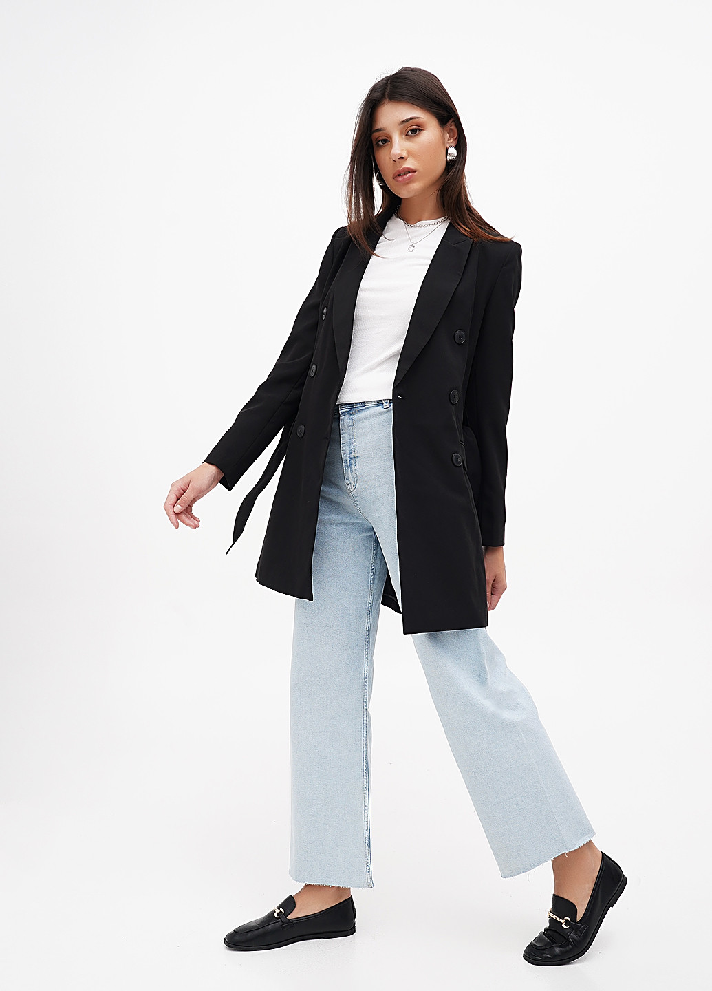 Плащ Stradivarius на гудзиках демісезон (300924376)