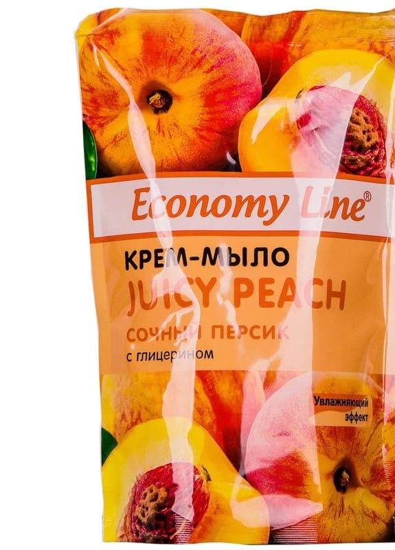 Крем-мило рідке Персик 460 г Economy Line (247619562)