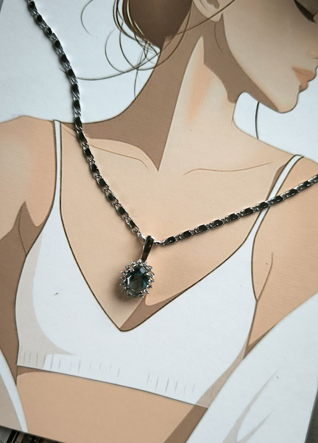 Підвіска Silver Flame (354214442)