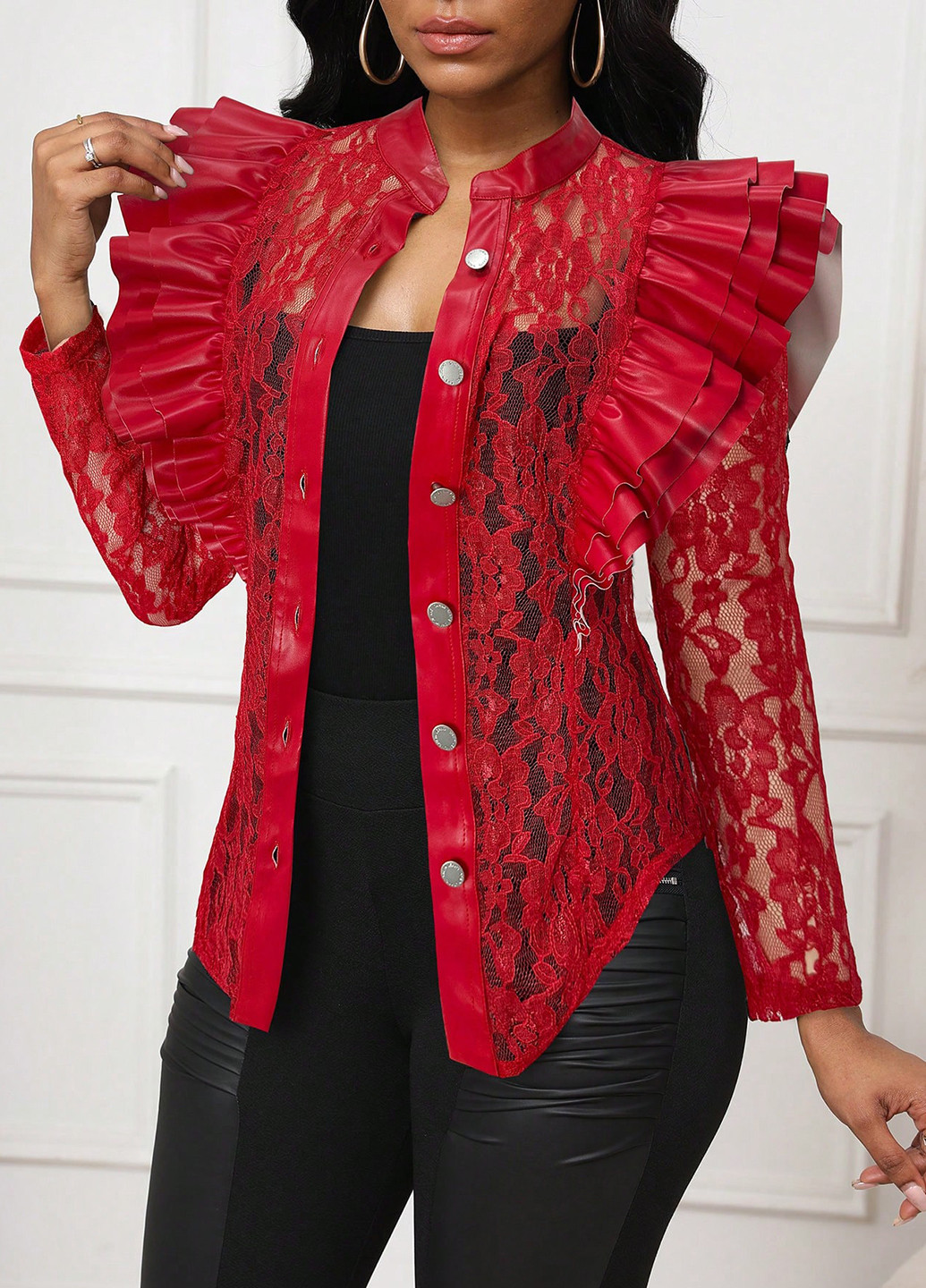 Червона блуза SHEIN