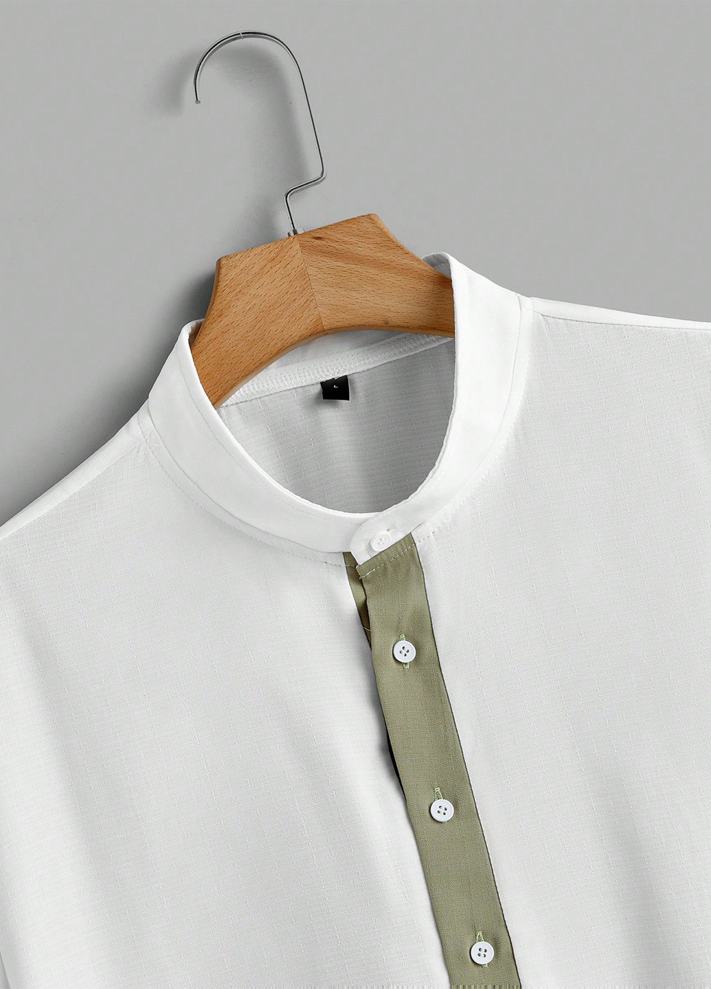 Комбінований літній костюм (сорочка, шорти) з шортами, з сорочкою SHEIN