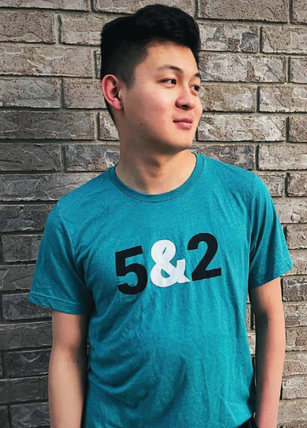 Темно-бирюзовая футболка Canvas