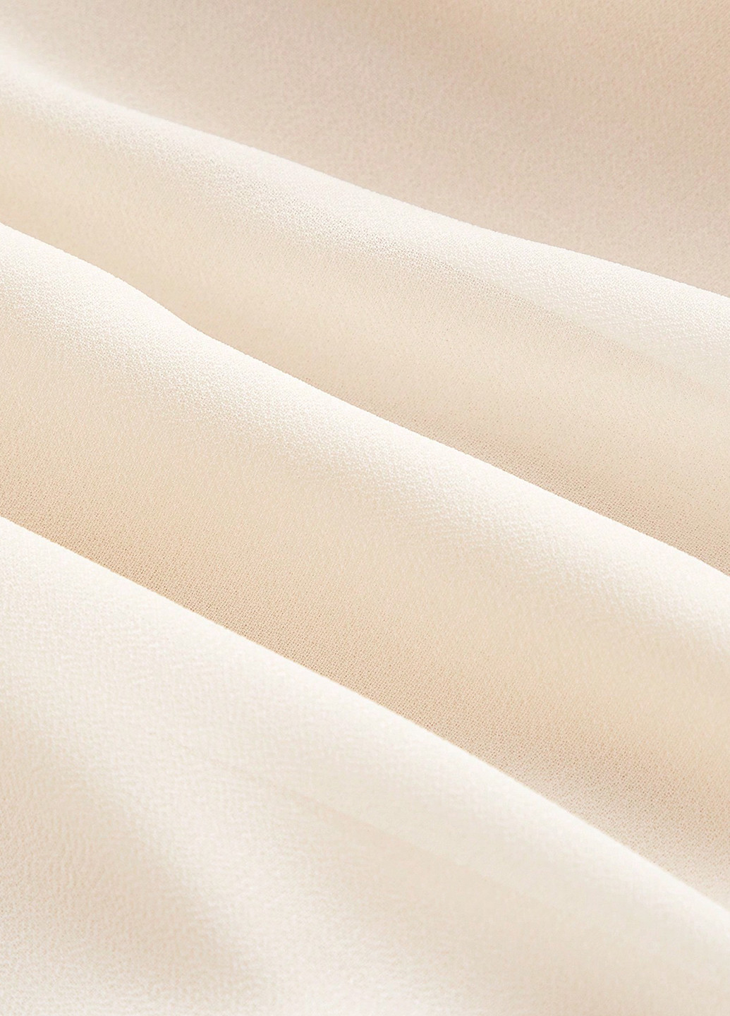 Кремовая кэжуал однотонная юбка SHEIN клешированная