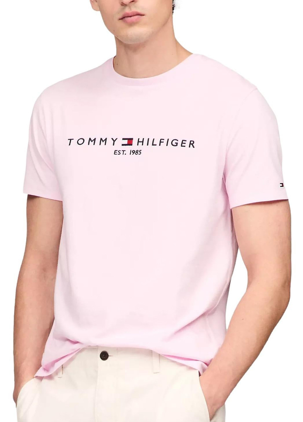 Рожева футболка Tommy Hilfiger