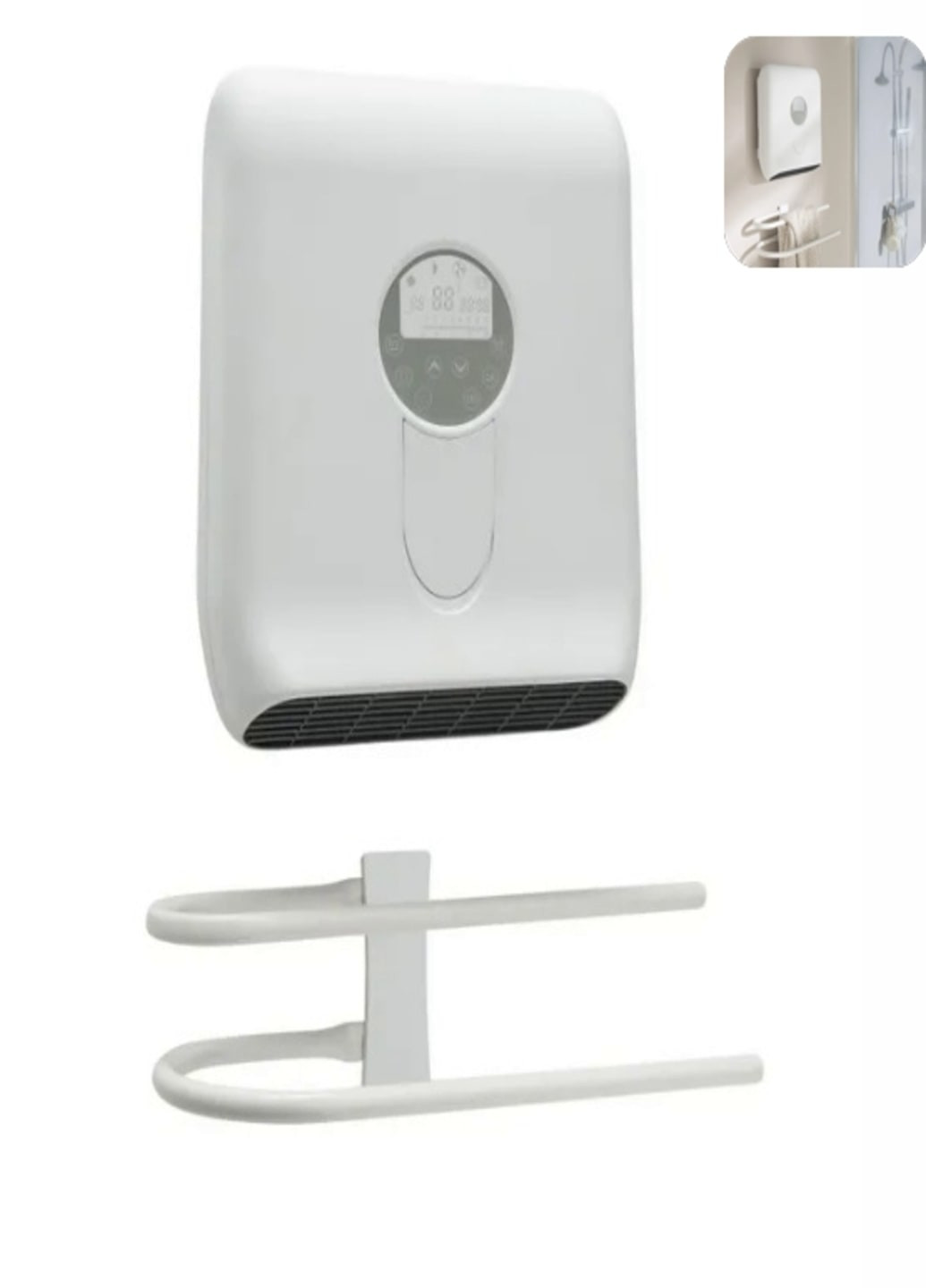 Обогреватель тепловентилятор с сушкой для ванных комнат 2000Вт (230568944) Francesco Marconi (205106728)