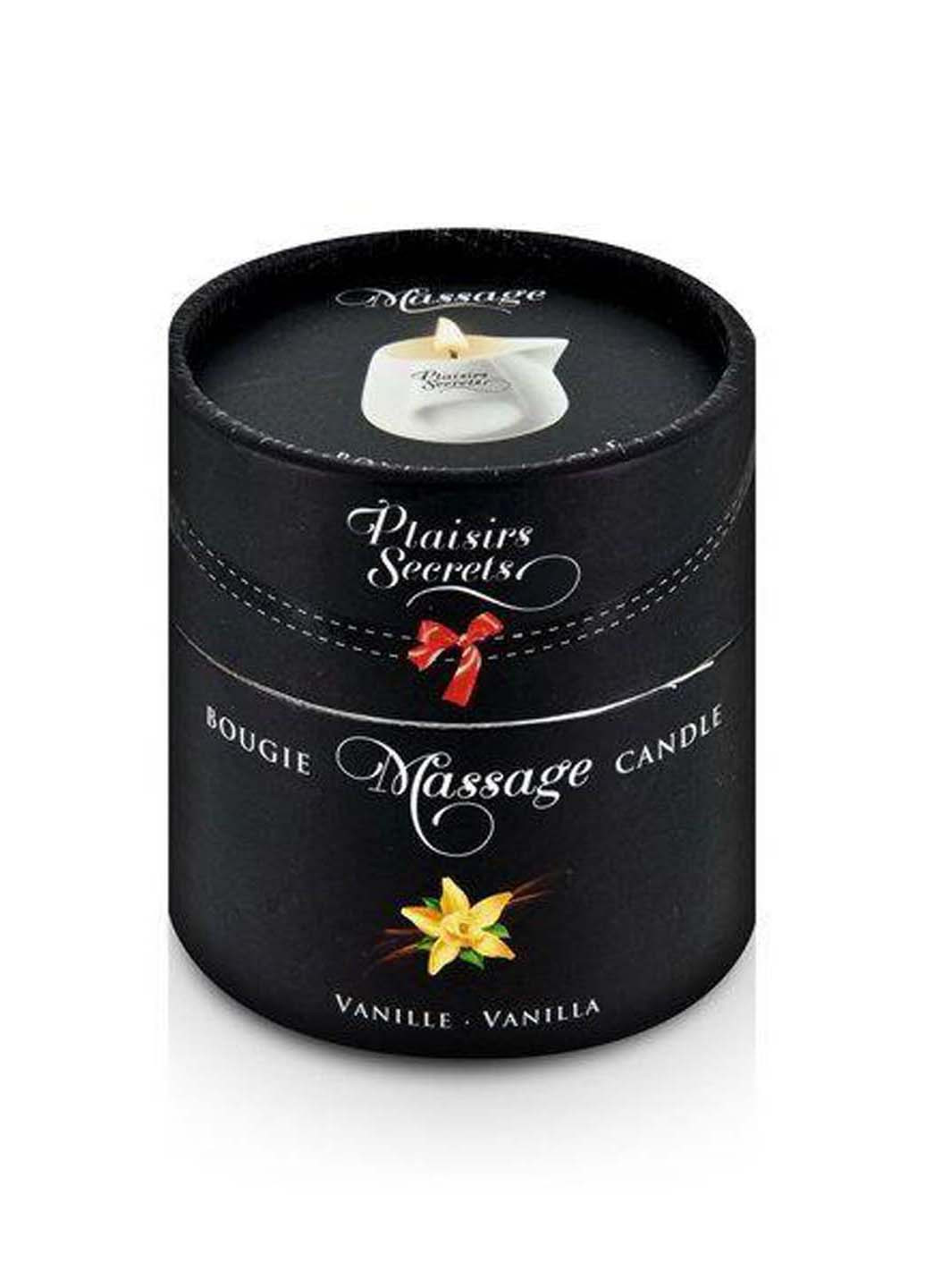 Масажна свічка Vanilla 80 мл Plaisirs Secrets (256170717)