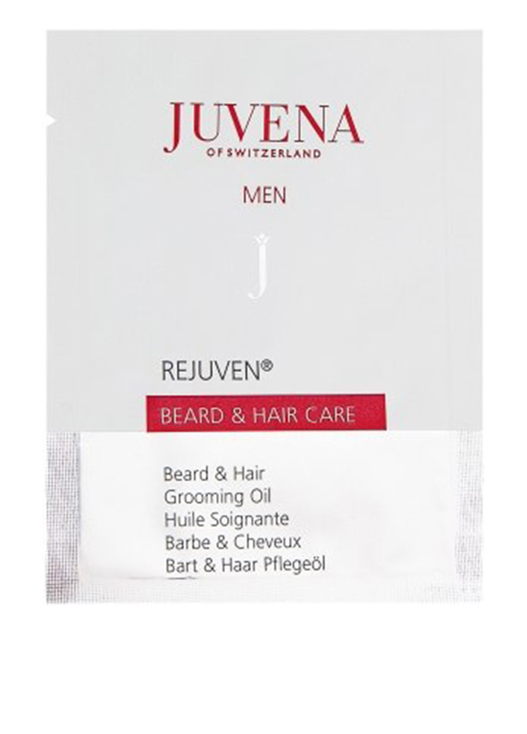 Масло для бороды и волос Rejuven Men Beard & Hair Grooming Oil (пробник) 1,5 мл Juvena (88099661)