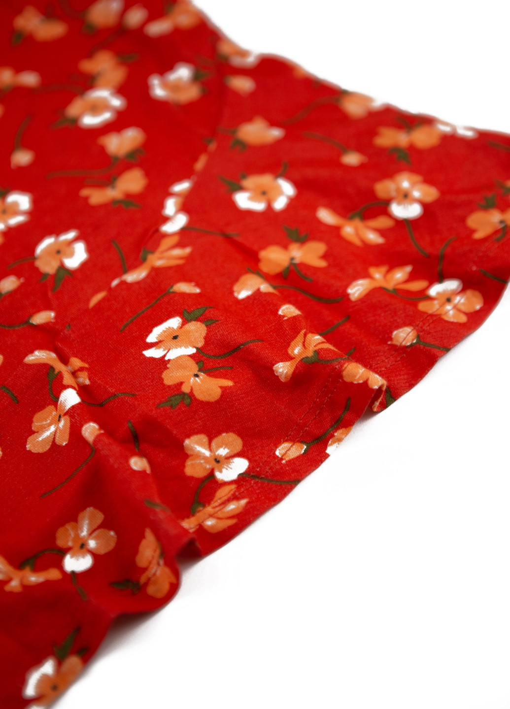 Красная цветочной расцветки юбка Boohoo