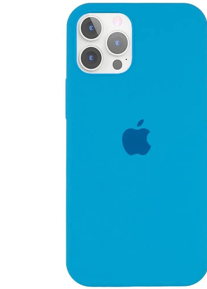 Силиконовый Чехол Накладка Silicone Case для iPhone 13 Pro Max Blue No Brand (254091812)